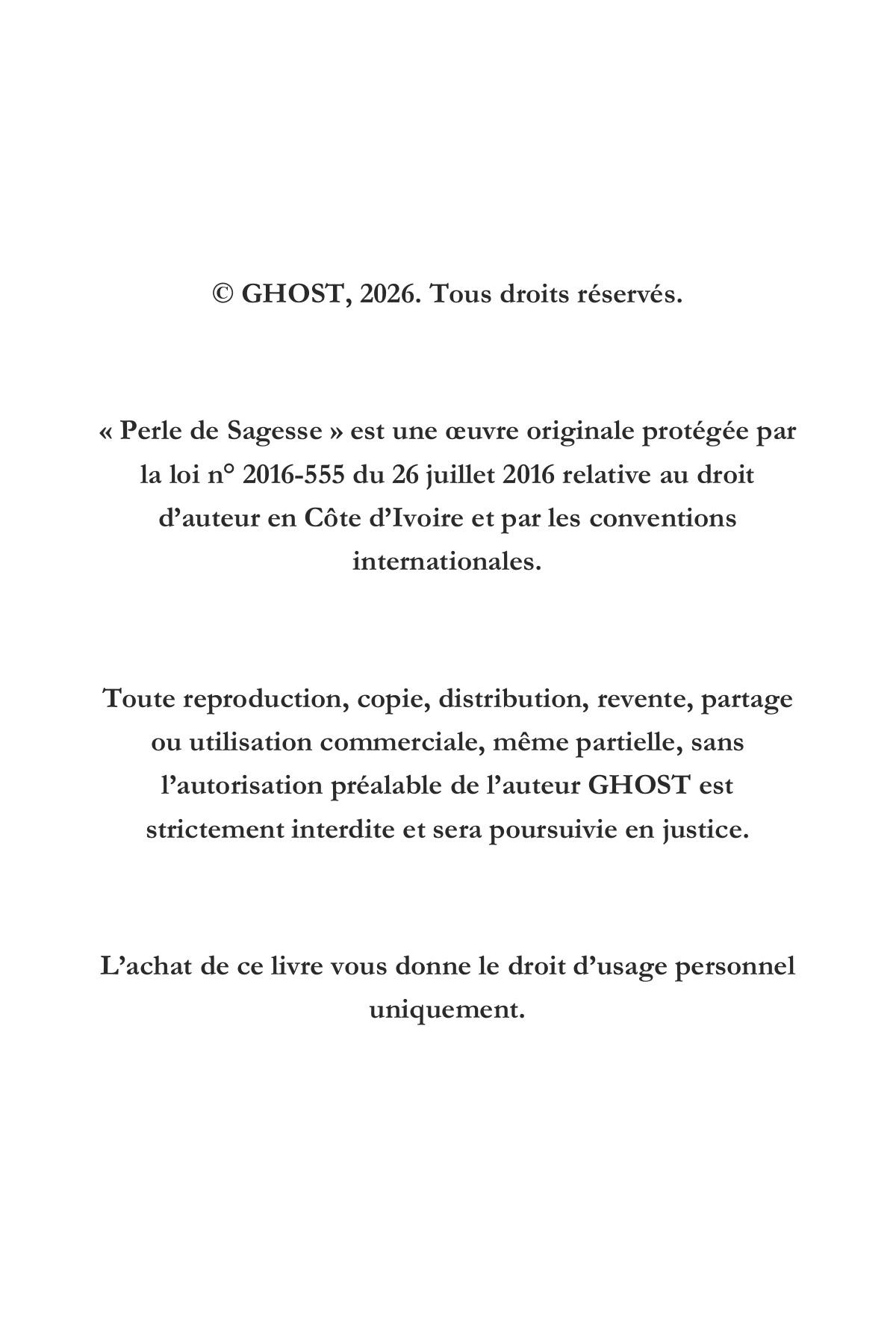 Aperçu de la page 2 de Perles De Sagesse