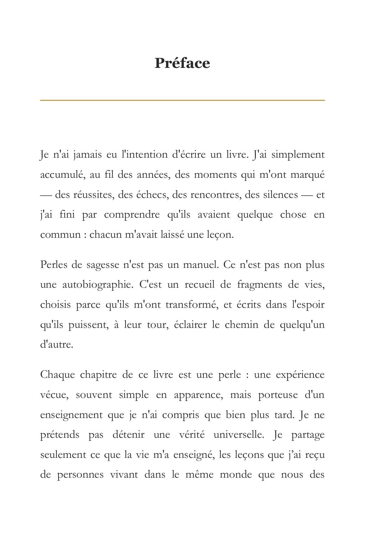 Aperçu de la page 4 de Perles De Sagesse