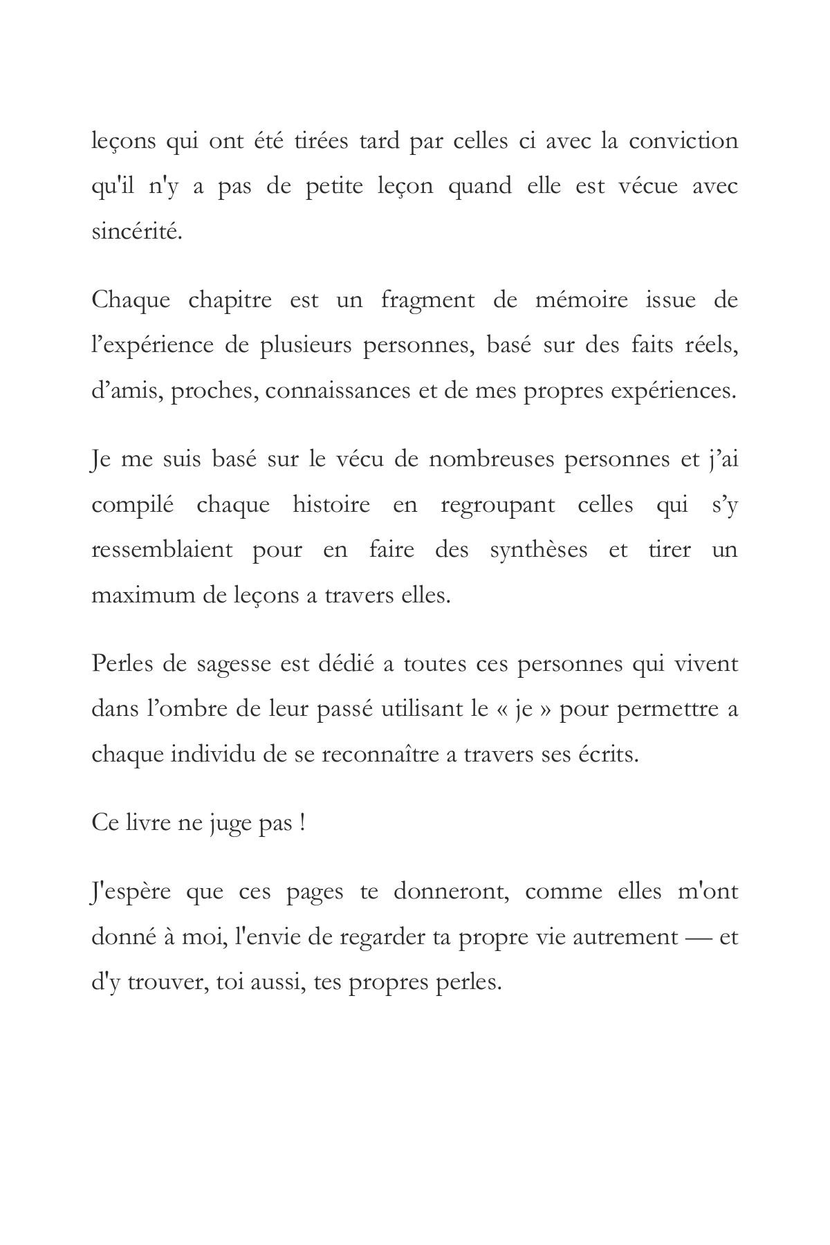 Aperçu de la page 5 de Perles De Sagesse