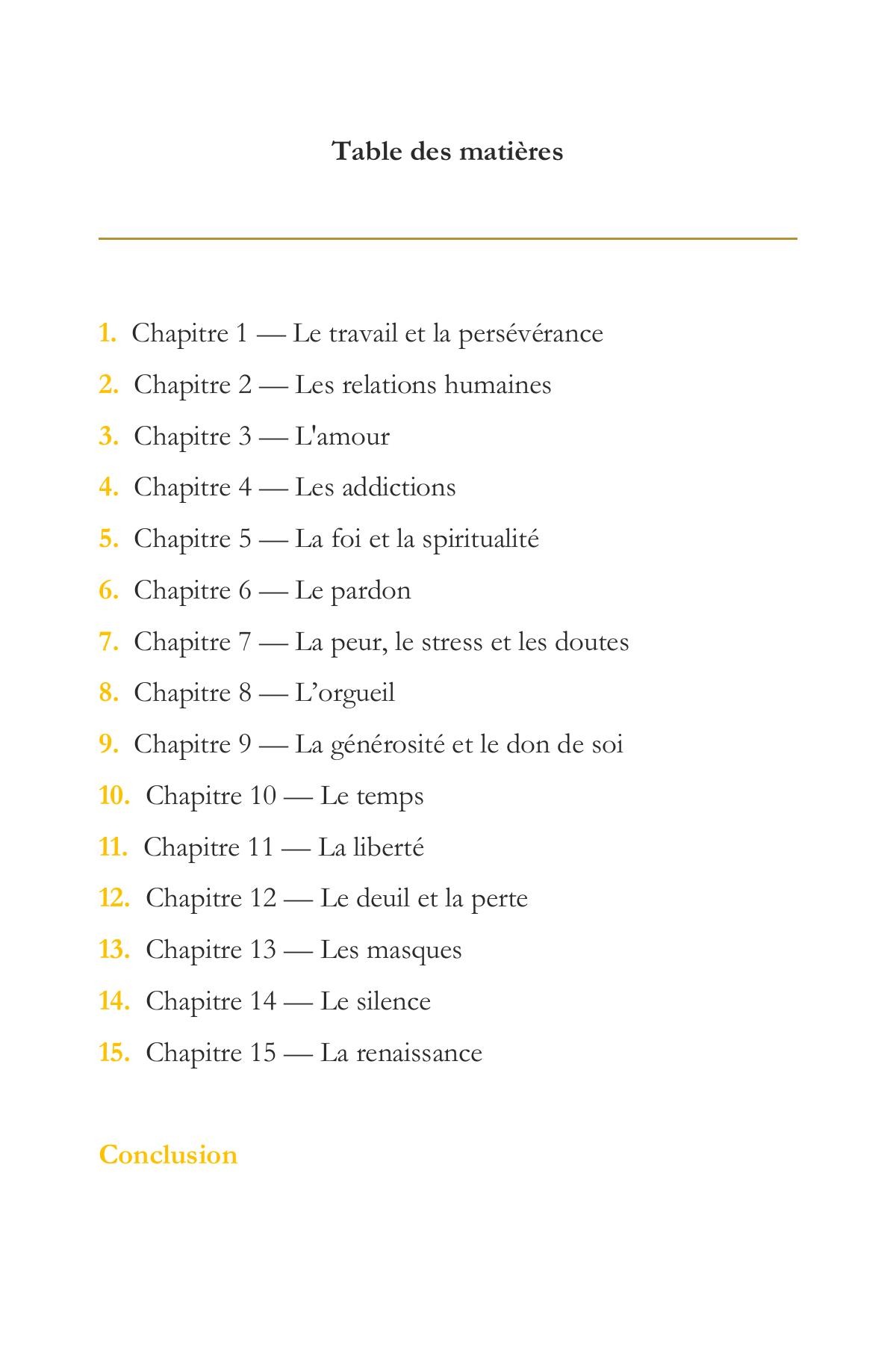 Aperçu de la page 7 de Perles De Sagesse
