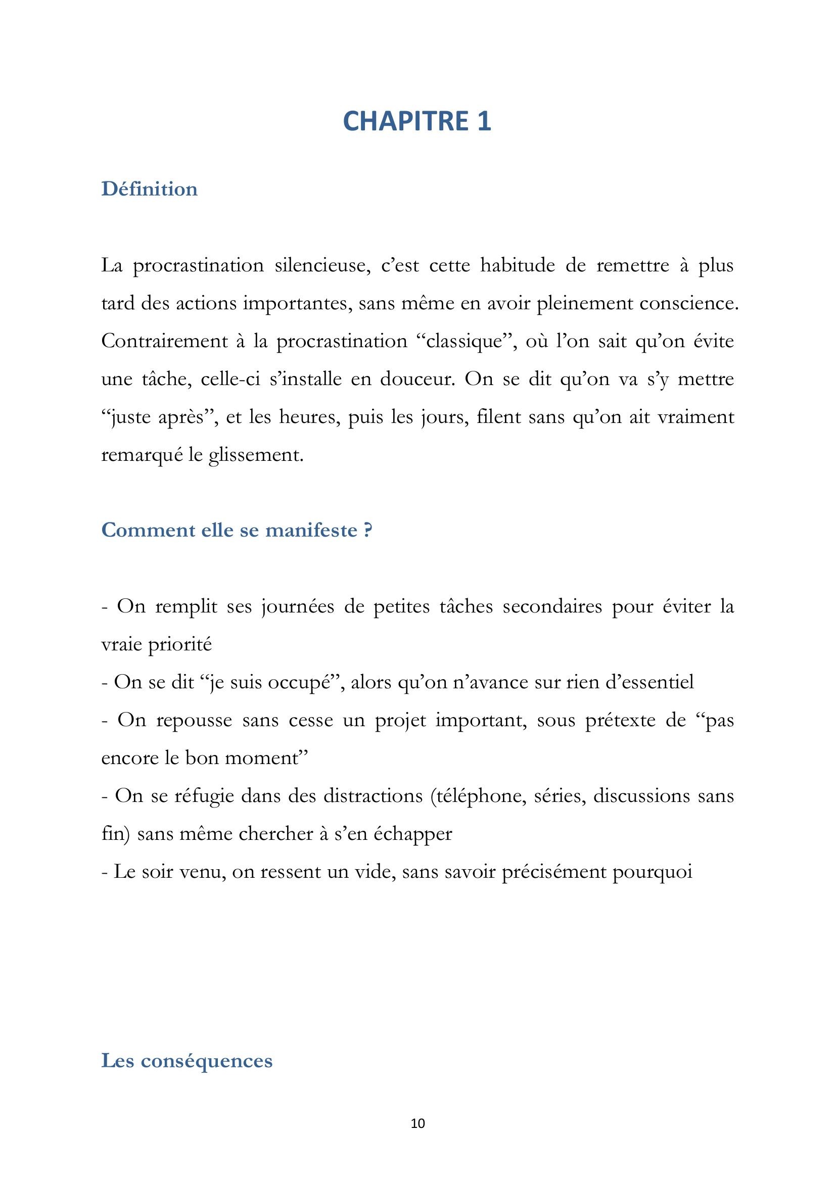 Aperçu de la page 10 de Routine 30