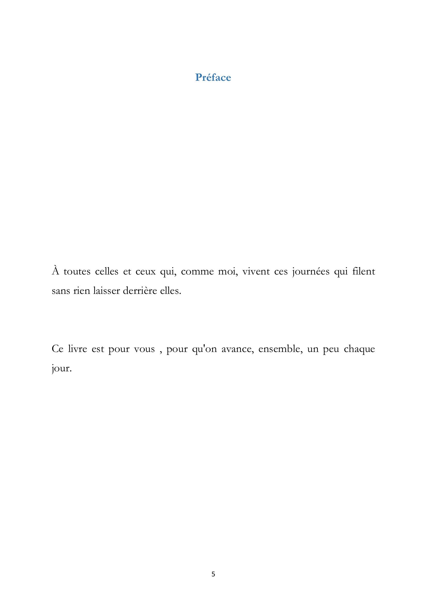 Aperçu de la page 5 de Routine 30