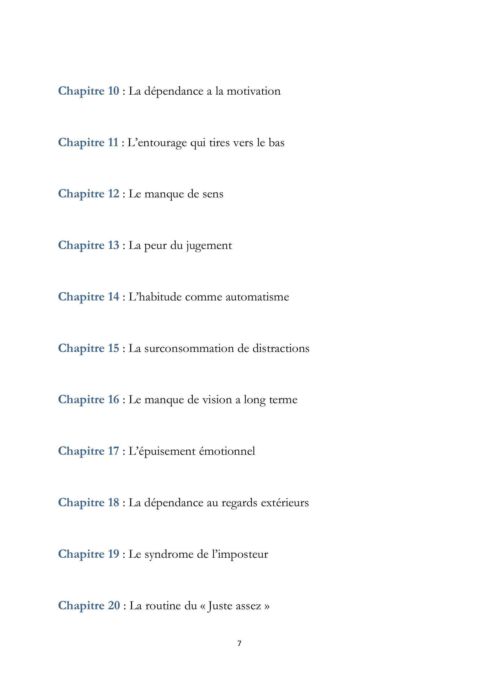 Aperçu de la page 7 de Routine 30