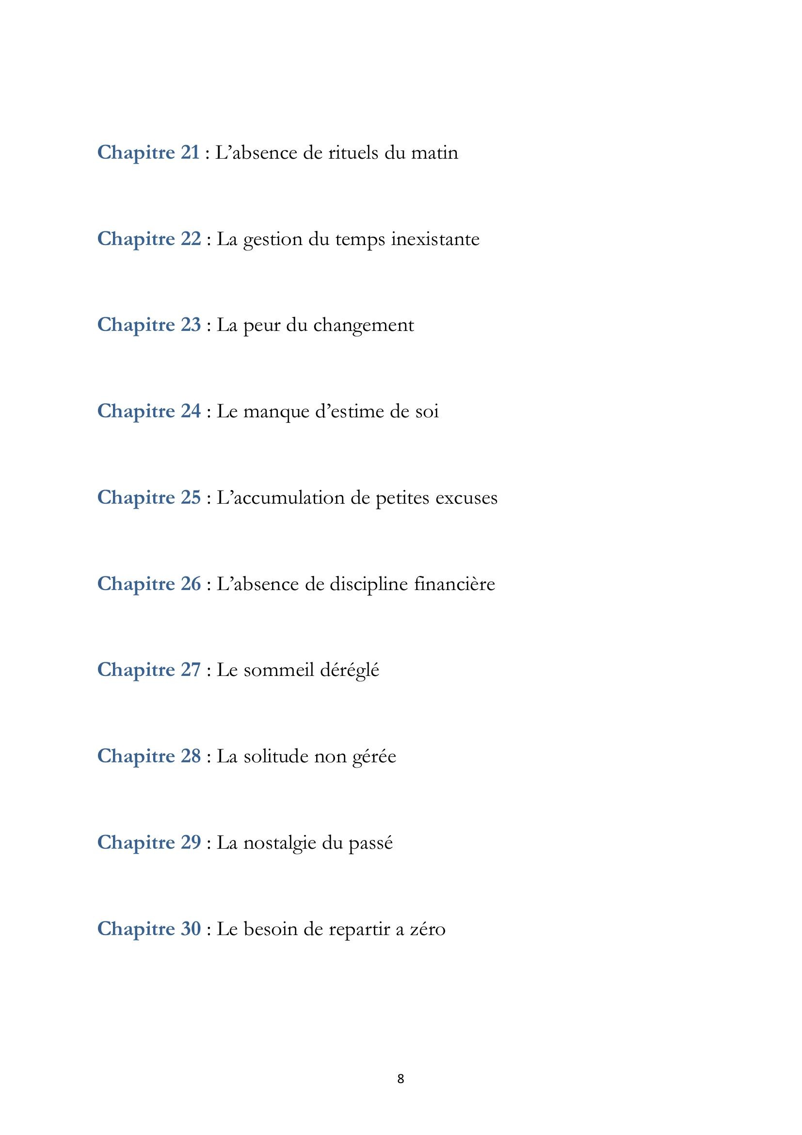 Aperçu de la page 8 de Routine 30