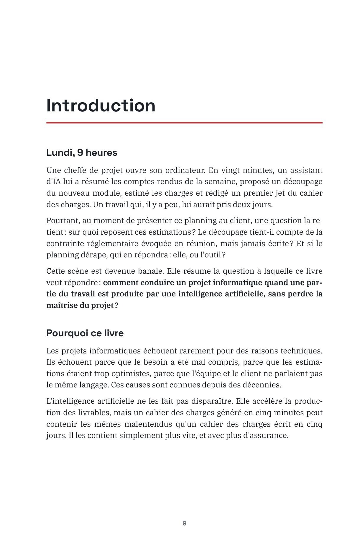 Aperçu de la page 11 de Gestion de projet informatique avec IA